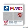 FIMO Gyurma, 57 g, égethető, &quot;Leather Effect&quot;, galambszürke