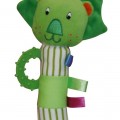 LORELLI Toys Plüss csörgő rágóka - Oroszlán !! kifutó !!