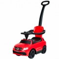 BAYO Gyermek jármű vezető rúddal Mercedes Benz red