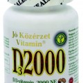 Jó Közérzet Vitamin Jó Közérzet D3-vitamin, 2000 NE 100 db lágyzselatin kapszula