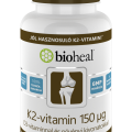 Bioheal K2-vitamin 150 μg D3-vitaminnal és növényi kivonatokkal, 60+10 db
