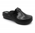 Leon Comfortstep Leon Comfortstep PU 156 fekete női bőr papucs 36-41