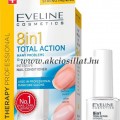 Eveline Nail Therapy 8in1 Total Action intenzív körömkondicionáló szérum 12ml