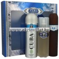 Cuba Blue ajándékcsomag (edt+aftershave+dezodor)