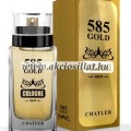 Chatier Chatler 585 Gold Cologne Men EDT 75ml / Paco Rabanne 1 Million Cologne parfüm utánzat