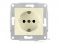 SCHNEIDER Schnedier Electric Sedna süllyesztett földelt dugalj, bézs (SDN3000547)