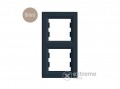 SCHNEIDER Electric Asfora kettes keret, bronz (EPH5810269)