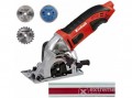 EINHELL mini kézi körfűrész TC-CS 860/1 Kit (450W, 6000 ford./perc, 23mm vágásm.,porszívó adapter)