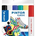 PILOT Dekormarker készlet, 1,4 mm, &quot;Pintor M&quot; 6 különböző klasszikus szín