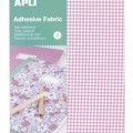 APLI Textil lap, öntapadós, 210×297 mm, , 4 különböző minta
