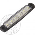 TruckerShop LED helyzetjelző lámpa 12/24V (kicsi, lapos) fehér