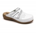 Leon Comfortstep Leon Comfortstep 3200 fehér női bőr papucs 36-41