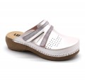 Leon Comfortstep Leon Comfortstep 3200 perla női bőr papucs 36-41