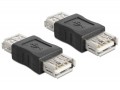 Delock Adapter Gender Changer USB-A female> USB-A female (65012)
