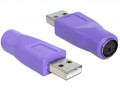 Delock Adapter PS/2 anya > USB-A apa (65461)