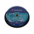 Verbatim CD-R 700MB 52x Írható CD lemez (25db) (43432)