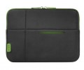 Samsonite Airglow Sleeves Laptop Sleeve 13.3" - Black/Green (U37-019-005)