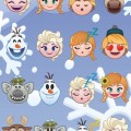 Emoji törölköző fürdőlepedő világoskék