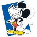 Mickey Disney party meghívó cool 6 db-os