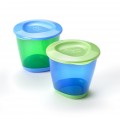 Tommee Tippee ételtároló tetővel benyomható aljjal 2db