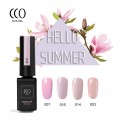 Nailgel Summer collection 3, 4 db-os CCO minőségi gél lakk szett