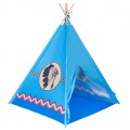 PLAYTO Gyermek indián sátor teepee kék