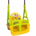 TEGA Gyerek hinta 3az1-ben szafari Swing yellow