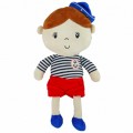 Baby Mix Fejlesztő rongybaba tengerész fiú