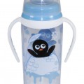 Baby Care itató puha ivócsörrel és fogantyúval 350ml - vegyes színekben