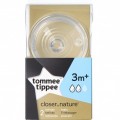 Tommee Tippee közepes folyású cumisüveg cumi (2db) Bpa-mentes
