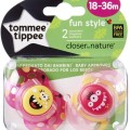 Tommee Tippee Közelebb a természeteshez Fun játszócumi 18-36 hó 2 db lány