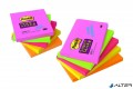Post-it Öntapadós jegyzet 3M 654S-N 76X76mm színes Sticky 90 lap