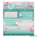 Ars Una Füzetcímke 18db/csomag Pink Flamingo