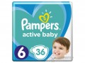PAMPERS Active Baby Value Pack pelenka, 6-os méret, 36 db