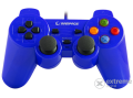 RAMPAGE gamepad - SG-R602 Blue (USB, 1,8m kábel, PC ÉS PS3 kompatibilis, kék)