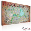 ArtGeist sp. z o o. Kép - Map of Hamburg