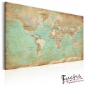 ArtGeist sp. z o o. Kép - World Map: Celadon Journey