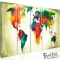 ArtGeist sp. z o o. Kép - Unusual World Map
