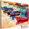 ArtGeist sp. z o o. Kép - Boats (1 Part) Wide