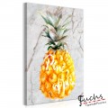 ArtGeist sp. z o o. Kép - Pineapple and Marble (1 Part) Vertical