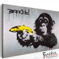 ArtGeist sp. z o o. Kép - Állj, vagy lő a majom! (Banksy)