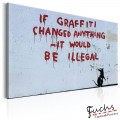 ArtGeist sp. z o o. Kép - If Graffiti Changed Anything by Banksy