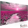 ArtGeist sp. z o o. Kép - Lilies and Sunset (1 Part) Narrow