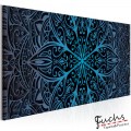ArtGeist sp. z o o. Kép - Feathers (1 Part) Blue Narrow