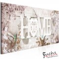 ArtGeist sp. z o o. Kép - Home and Hummingbirds (1 Part) Beige Narrow