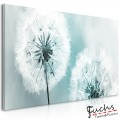 ArtGeist sp. z o o. Kép - Fluffy Dandelions (1 Part) Blue Wide