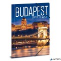 Ars Una Gumis mappa A/4 Budapest 1 Cities Of The World