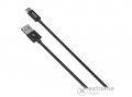 YENKEE YCU 302BK USB A 2.0/ C, 2m, fekete