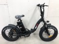 RKS RS I összecsukható FatBike elektromos kerékpár fekete