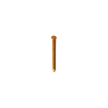 JKH ZÁRSZEG 1,5X10MM SÁRGARÉZ BEVONATTAL, SB-1